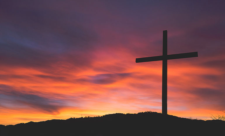 上帝为我们全然舍了